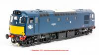 2776 Heljan Class 27 Diesel Locomotive number D5389 in BR early Blue livery with small yellow panels